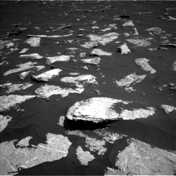 Nasa's Mars rover Curiosity acquired this image using its Left Navigation Camera on Sol 1578, at drive 816, site number 60