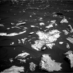 Nasa's Mars rover Curiosity acquired this image using its Left Navigation Camera on Sol 1578, at drive 840, site number 60