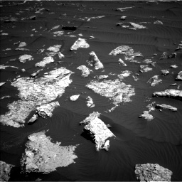 Nasa's Mars rover Curiosity acquired this image using its Left Navigation Camera on Sol 1578, at drive 852, site number 60