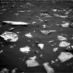 Nasa's Mars rover Curiosity acquired this image using its Left Navigation Camera on Sol 1582, at drive 1002, site number 60