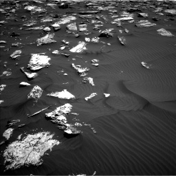 Nasa's Mars rover Curiosity acquired this image using its Left Navigation Camera on Sol 1582, at drive 1158, site number 60