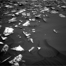 Nasa's Mars rover Curiosity acquired this image using its Left Navigation Camera on Sol 1582, at drive 1164, site number 60