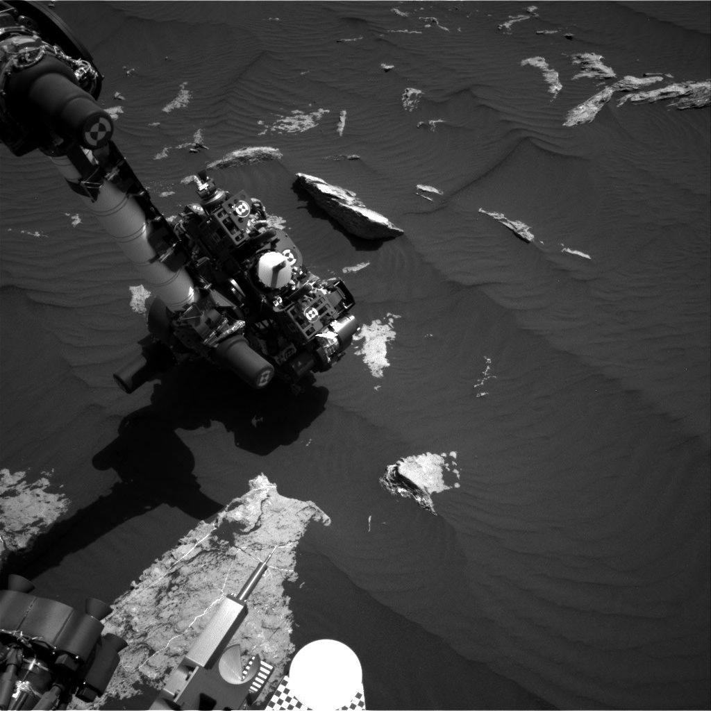 Nasa's Mars rover Curiosity acquired this image using its Right Navigation Camera on Sol 1582, at drive 888, site number 60