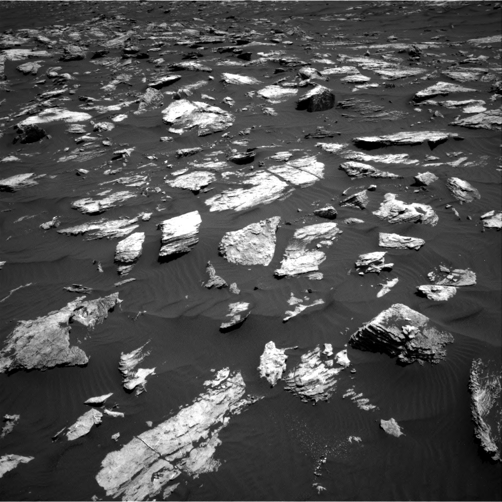 Nasa's Mars rover Curiosity acquired this image using its Right Navigation Camera on Sol 1582, at drive 1200, site number 60