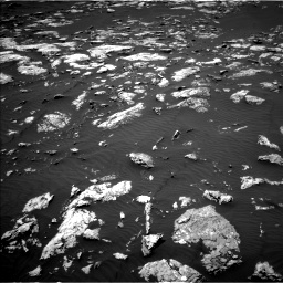 Nasa's Mars rover Curiosity acquired this image using its Left Navigation Camera on Sol 1583, at drive 1350, site number 60