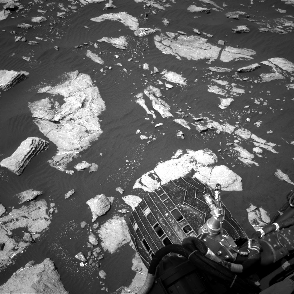 Nasa's Mars rover Curiosity acquired this image using its Right Navigation Camera on Sol 1583, at drive 1422, site number 60