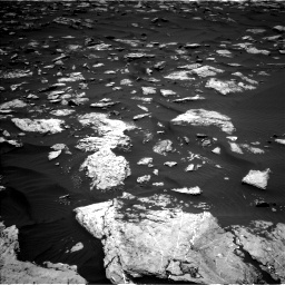Nasa's Mars rover Curiosity acquired this image using its Left Navigation Camera on Sol 1584, at drive 1422, site number 60