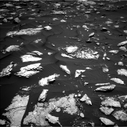 Nasa's Mars rover Curiosity acquired this image using its Left Navigation Camera on Sol 1584, at drive 1452, site number 60