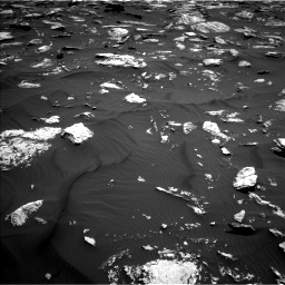 Nasa's Mars rover Curiosity acquired this image using its Left Navigation Camera on Sol 1584, at drive 1470, site number 60