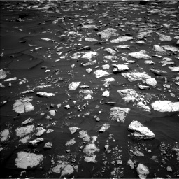 Nasa's Mars rover Curiosity acquired this image using its Left Navigation Camera on Sol 1584, at drive 1608, site number 60