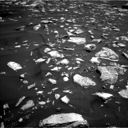 Nasa's Mars rover Curiosity acquired this image using its Left Navigation Camera on Sol 1584, at drive 1644, site number 60