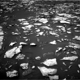 Nasa's Mars rover Curiosity acquired this image using its Left Navigation Camera on Sol 1585, at drive 1698, site number 60