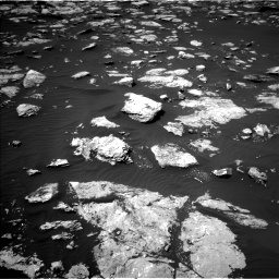 Nasa's Mars rover Curiosity acquired this image using its Left Navigation Camera on Sol 1585, at drive 1740, site number 60
