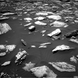 Nasa's Mars rover Curiosity acquired this image using its Left Navigation Camera on Sol 1587, at drive 1764, site number 60
