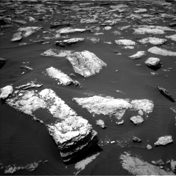 Nasa's Mars rover Curiosity acquired this image using its Left Navigation Camera on Sol 1587, at drive 1776, site number 60
