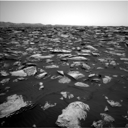 Nasa's Mars rover Curiosity acquired this image using its Left Navigation Camera on Sol 1587, at drive 1830, site number 60