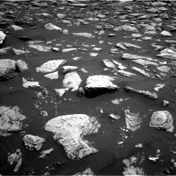 Nasa's Mars rover Curiosity acquired this image using its Left Navigation Camera on Sol 1587, at drive 1878, site number 60