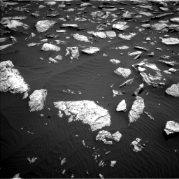 Nasa's Mars rover Curiosity acquired this image using its Left Navigation Camera on Sol 1587, at drive 1920, site number 60