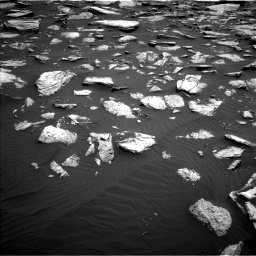 Nasa's Mars rover Curiosity acquired this image using its Left Navigation Camera on Sol 1587, at drive 1932, site number 60
