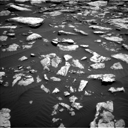 Nasa's Mars rover Curiosity acquired this image using its Left Navigation Camera on Sol 1587, at drive 1974, site number 60