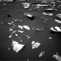 Nasa's Mars rover Curiosity acquired this image using its Right Navigation Camera on Sol 1587, at drive 1800, site number 60