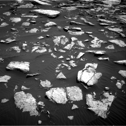Nasa's Mars rover Curiosity acquired this image using its Right Navigation Camera on Sol 1587, at drive 1950, site number 60