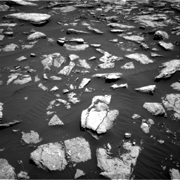 Nasa's Mars rover Curiosity acquired this image using its Right Navigation Camera on Sol 1587, at drive 1968, site number 60