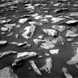 Nasa's Mars rover Curiosity acquired this image using its Left Navigation Camera on Sol 1589, at drive 2058, site number 60