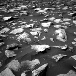 Nasa's Mars rover Curiosity acquired this image using its Left Navigation Camera on Sol 1589, at drive 2070, site number 60