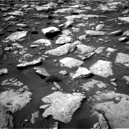 Nasa's Mars rover Curiosity acquired this image using its Left Navigation Camera on Sol 1589, at drive 2100, site number 60