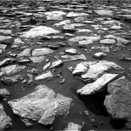 Nasa's Mars rover Curiosity acquired this image using its Left Navigation Camera on Sol 1589, at drive 2136, site number 60