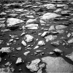 Nasa's Mars rover Curiosity acquired this image using its Left Navigation Camera on Sol 1589, at drive 2148, site number 60
