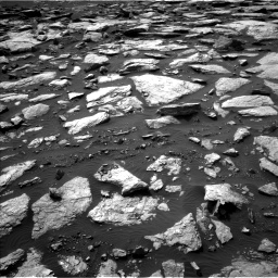 Nasa's Mars rover Curiosity acquired this image using its Left Navigation Camera on Sol 1589, at drive 2160, site number 60