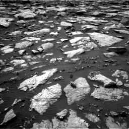 Nasa's Mars rover Curiosity acquired this image using its Left Navigation Camera on Sol 1589, at drive 2166, site number 60