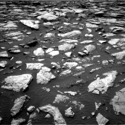 Nasa's Mars rover Curiosity acquired this image using its Left Navigation Camera on Sol 1589, at drive 2178, site number 60