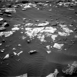 Nasa's Mars rover Curiosity acquired this image using its Left Navigation Camera on Sol 1589, at drive 2256, site number 60