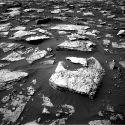 Nasa's Mars rover Curiosity acquired this image using its Right Navigation Camera on Sol 1589, at drive 2040, site number 60