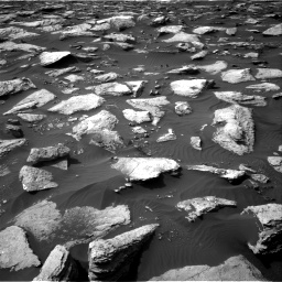 Nasa's Mars rover Curiosity acquired this image using its Right Navigation Camera on Sol 1589, at drive 2076, site number 60