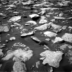 Nasa's Mars rover Curiosity acquired this image using its Right Navigation Camera on Sol 1589, at drive 2106, site number 60