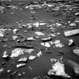 Nasa's Mars rover Curiosity acquired this image using its Right Navigation Camera on Sol 1589, at drive 2232, site number 60