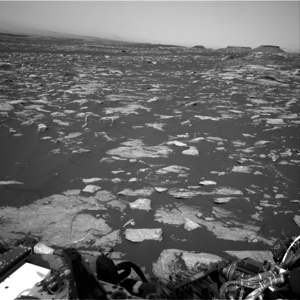 Nasa's Mars rover Curiosity acquired this image using its Right Navigation Camera on Sol 1589, at drive 2256, site number 60