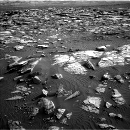 Nasa's Mars rover Curiosity acquired this image using its Left Navigation Camera on Sol 1591, at drive 2304, site number 60