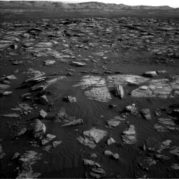 Nasa's Mars rover Curiosity acquired this image using its Left Navigation Camera on Sol 1591, at drive 2310, site number 60