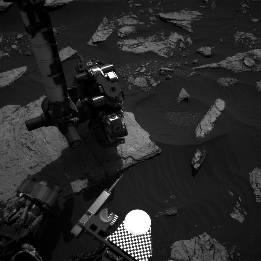 Nasa's Mars rover Curiosity acquired this image using its Right Navigation Camera on Sol 1591, at drive 2256, site number 60