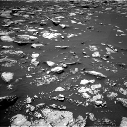 Nasa's Mars rover Curiosity acquired this image using its Left Navigation Camera on Sol 1594, at drive 2418, site number 60
