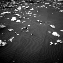 Nasa's Mars rover Curiosity acquired this image using its Left Navigation Camera on Sol 1594, at drive 2454, site number 60