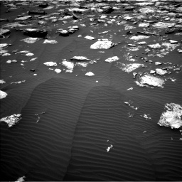 Nasa's Mars rover Curiosity acquired this image using its Left Navigation Camera on Sol 1594, at drive 2490, site number 60