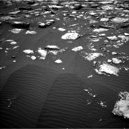 Nasa's Mars rover Curiosity acquired this image using its Left Navigation Camera on Sol 1594, at drive 2496, site number 60