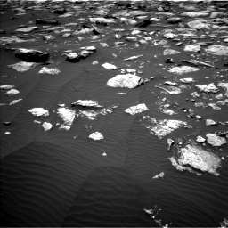 Nasa's Mars rover Curiosity acquired this image using its Left Navigation Camera on Sol 1594, at drive 2502, site number 60