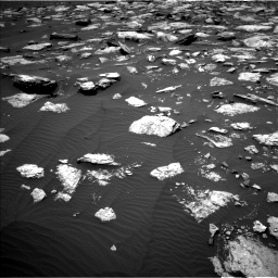Nasa's Mars rover Curiosity acquired this image using its Left Navigation Camera on Sol 1594, at drive 2508, site number 60